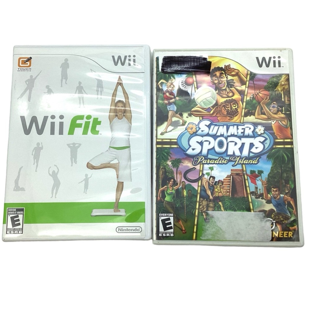 Set of (2) Nintendo Wii Games